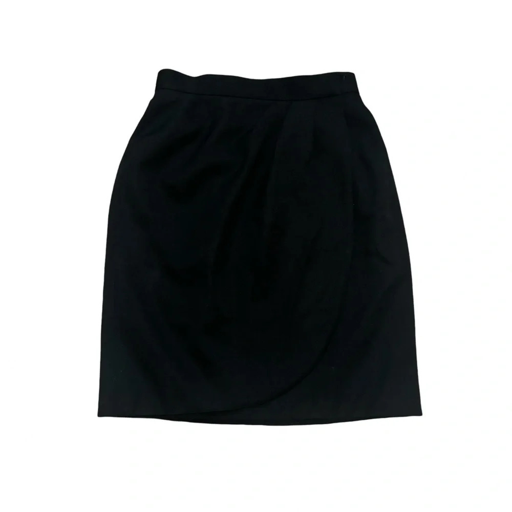 Yves Saint Laurent Black Pencil Skirt